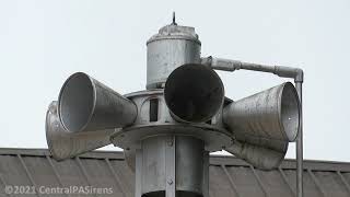 Elizabethville PA FS STH10 Siren Test 52921 [upl. by Blithe636]