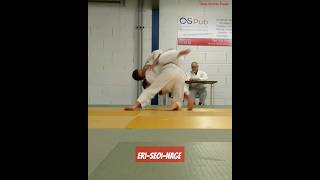 Judo technique Eriseoinage par Pierre Paulin judo [upl. by Acirema]