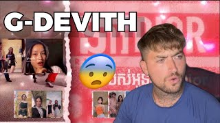 GDevith 🇰🇭  នារី Dior  Official Lyric Video REACTION [upl. by Ateval]