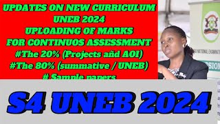 S4 UNEB UCE 2024 New curriculum setting Final assessment by UNEB [upl. by Attalanta938]