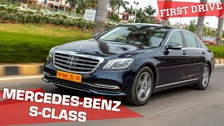 2018 MercedesBenz SClass  Epitome of Luxury  S350 First Drive Review  ZigWheels [upl. by Secor410]