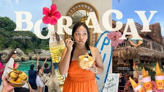 Boracay Vlog ݁˖ ❀⋆ party boat  island hopping  ambassador in paradise ｡˚⋆❀ [upl. by Rayburn]