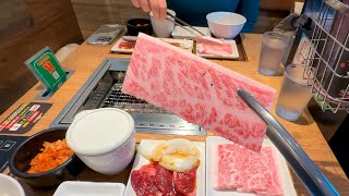 Super Value Wagyu at a BBQ Grill Restaurant in Japan [upl. by Brent]