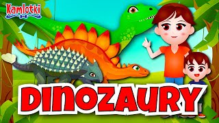 🦕 Kazio i Dinozaury dla dzieci 🦕 – film edukacyjny Bajka o dinozaurach  Kamlotki [upl. by Mehetabel]