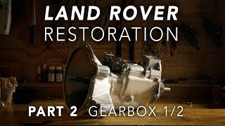 Land Rover Restoration Part 2  Gearbox 12 [upl. by Winona]