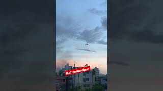 Dhaka city under attack by helicopter RAB during student protests protest yt bangladesh viral [upl. by Adleremse]