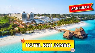 Review of the BEST hotel in ZANZIBAR  Riu Jambo Zanzibar [upl. by Elleiand139]