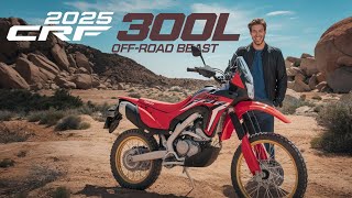 New 2025 CRF300L The Ultimate DualSport Machine honda crf hondamotorcycles crf300l2025 [upl. by Lowe]