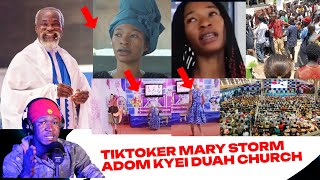 BREAKINGTiktoker Mary Ex Kuami Eugene Máíd St0rm Adom Kyei Duah Church After Crýínğ for Forgiveness [upl. by Adnawot]