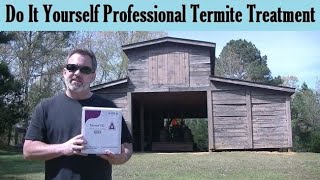 DIY Professional Termite Treatment  Fipronil  Termidor  Taurus SC [upl. by Aleiram]