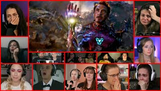 Reactors React To Iron Man Sacrifice Scene From Avengers Endgame Iron Man Death Scene Reaction [upl. by Croner]