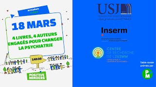 4 livres 4 auteurs engagés pour changer la psychiatrie [upl. by Asoj]