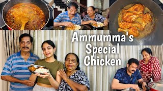 Ammumma’s Special Chicken Fry amp Curry 🍗  Ishaani Krishna [upl. by Namyw]