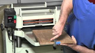 How to Use a Planer to Make Boards Smooth and Flat [upl. by Adnomar656]