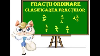 Fractii ordinare Clasificarea fractiilor [upl. by Jemmy]