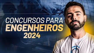 Melhores concursos para Engenheiros de 2024 [upl. by Casanova]