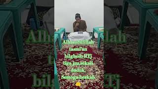 Alhamdulillah tabarakallah tasmian bilghoib RTJ tiga juz sekali duduk tahfidz hafidz santri [upl. by Yannodrahc]