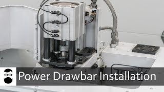 Tormach PCNC 440 Power Drawbar Installation [upl. by Idok]