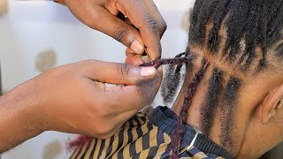 Beginners LATEST METHOD  HOW TO START DREADLOCKS 2022 [upl. by Lebazej]