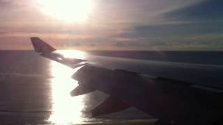 Landing at Coolangatta Airport Gold Coast Australia [upl. by Kreis465]