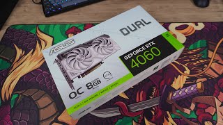 Обзор и тестирование ASUS RTX 4060 Dual White OC Edition [upl. by Namolos]