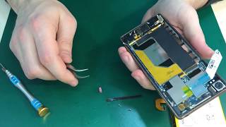 Sony Xperia Z3  разборка и замена экрана  complete disassembly and replacement of the screen [upl. by Flosi]