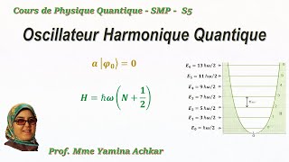 Cours de physique quantique SMP  Loscilateur harmonique quantique  Partie 2 [upl. by Stokes]