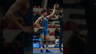 Kazakhstans firstever U23 GrecoRoman world champion ➡️ Sultan Assetuly 🇰🇿 WrestleTirana [upl. by Yelnats]