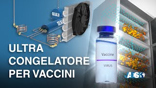 Come funziona un Ultra Congelatore TRASPORTO VACCINI  Freezer ULT a 86 °C  effetto JouleThomson [upl. by Yeroc]