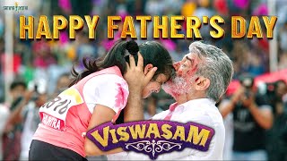 Happy Fathers Day  Viswasam  Ajith Kumar  Nayanthara  Vivek  Siva [upl. by Ahcsropal468]