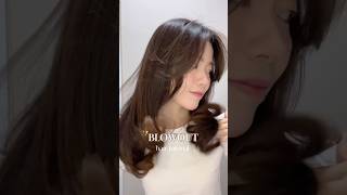 Blowout hair tutorial ✨ hair hairstyle hairtutorial bouncyhair blowoututorial blowouthair [upl. by Mikol793]