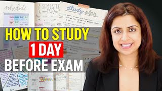 A MUST for all 1DAY BEFORE EXAM TIMETABLE amp STUDY HACKS  ExamTime Motivation [upl. by Vaios]