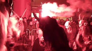 Krampuslauf in Leibnitz 2015 [upl. by Einnaej660]