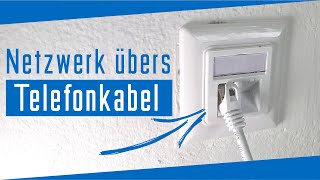 Heimnetzwerk Verkabelung im Altbau WLAN PowerLine und Kabel [upl. by Supat324]