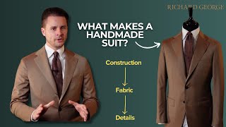 What Makes A Handmade Suit [upl. by Nnylrefinnej]