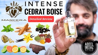 Mancera Intense Cedrat Boise Fragrance Review [upl. by Kcir931]