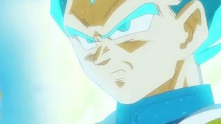 DRAGON BALL SUPER ドラゴンボール超 EPISODE 27 SUPER SAIYAN GOD BLUE VEGETA VS GOLDEN FRIEZA [upl. by Oak304]