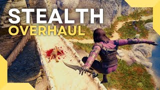 Complete STEALTH Overhaul for Skyrim  Best Assassin Mods [upl. by Akihdar]