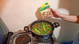 SINIGANG NA YELLOWFIN TUNA  Simple recipe [upl. by Kalle224]