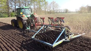 John Deere ploughing [upl. by Tica796]