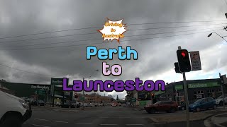 Driving in Australia From Perth to Launceston TAS  4K [upl. by Helfand]