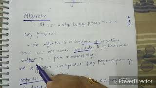 Algorithm and its propertieslecture1ADA [upl. by Etirugram]