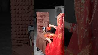 Long distance karwa chauth karvachauth youtubeshorts love akkiricha [upl. by Ailesor]