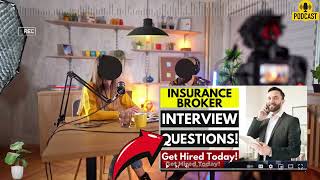 Insurance Broker Interview Questions and Answers  Popular Insurance Broker Interview Questions [upl. by Ssegrub]