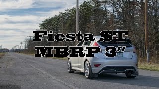 Fiesta ST  MBRP 3quot fly bys [upl. by Akeret]