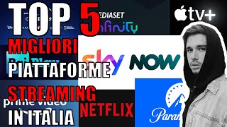 TOP 5 Migliori piattaforme streaming in Italia per vedere film [upl. by Enilram292]