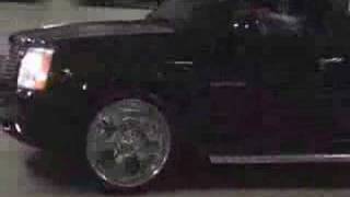 Riding Spinners Cadillac Escalade [upl. by Llenra422]