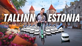 Is TALLINN ESTONIA the most futuristic city in Europe [upl. by Yaeger]