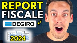 La DICHIARAZIONE dei REDDITI di DEGIRO 2024 [upl. by Brent]