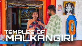 Temples Of Malkangiri  InCity Temples  Malkangiri Tourism Destinations  Beauty Of Malkangiri Vlog [upl. by Ahsikad]